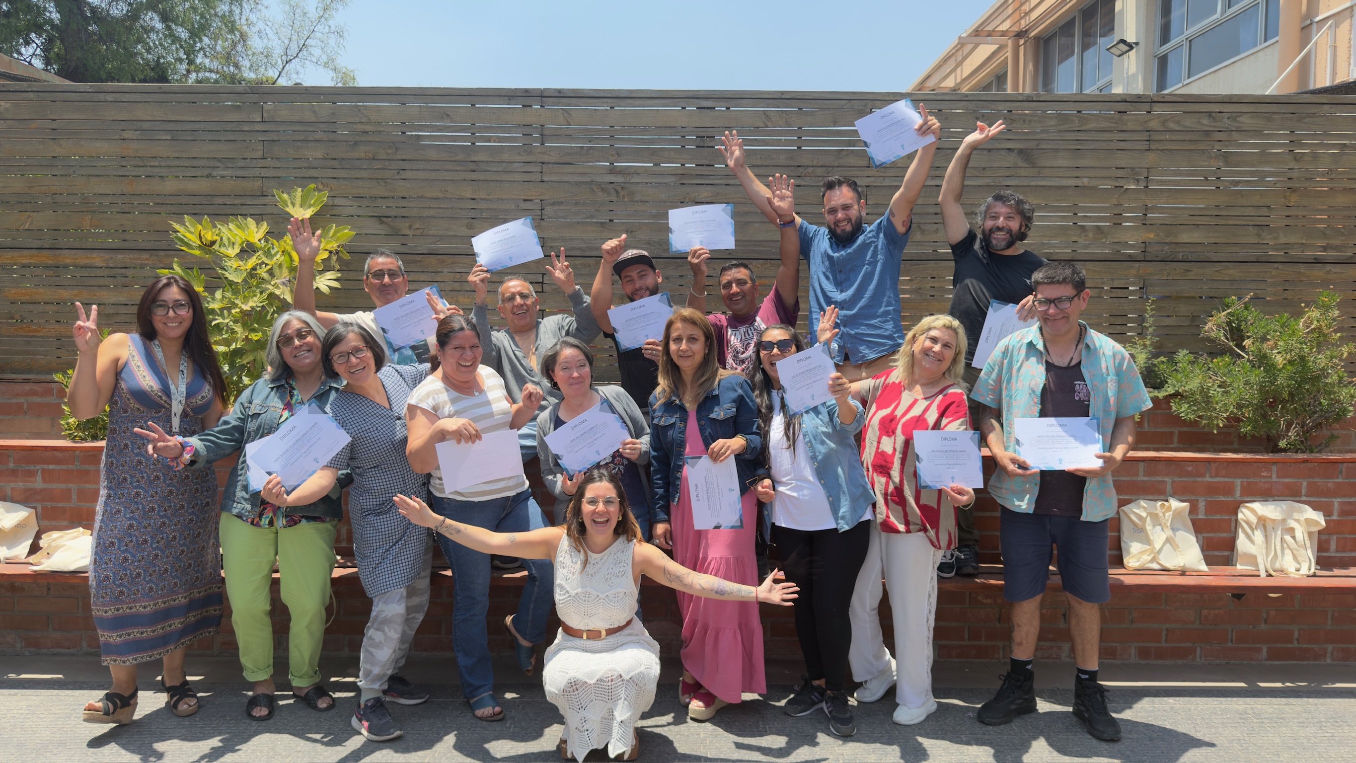 Participantes de la capacitación de Jeld-Wen con Training Workshop